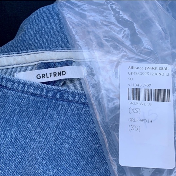 GRLFRND Ellie Denim Dress in No Limits - Picture 6 of 6